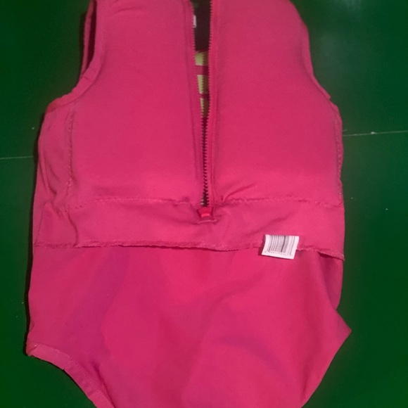 Floater girls swim suit small size  5-6 like new - Picture 9 of 9